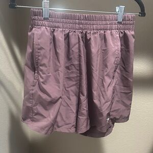 Womens gymshark shorts maroon